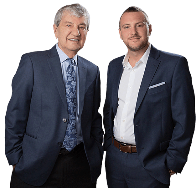 Photo of Paul F. Cantiani and Paul Cantiani Jr., founders of Cantiani Insurance Agency - cantianiagency.com